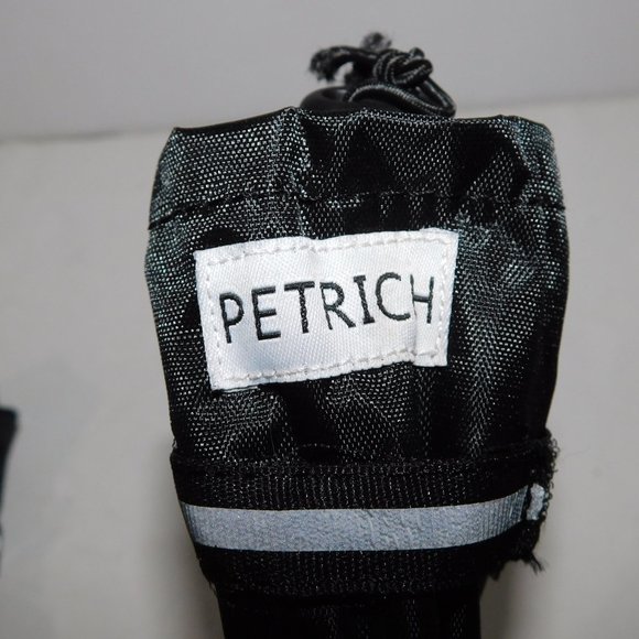 Petrich RilexAwhile all terrain Reflective Lined  dog boots Black XS - Picture 2 of 5